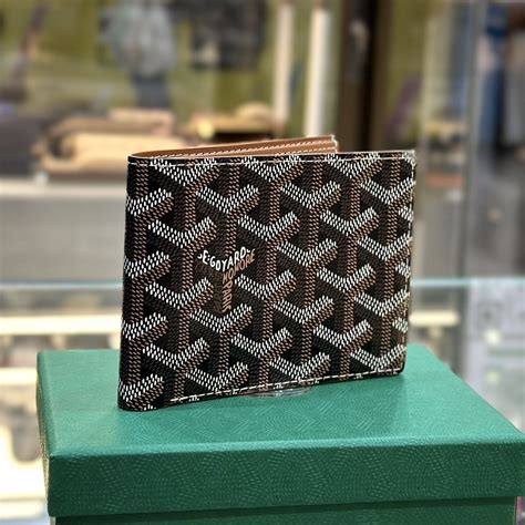 goyard bifold wallet inside|goyard wallet price list.